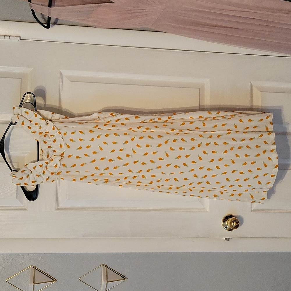 Anthropologie Pineapple Dress